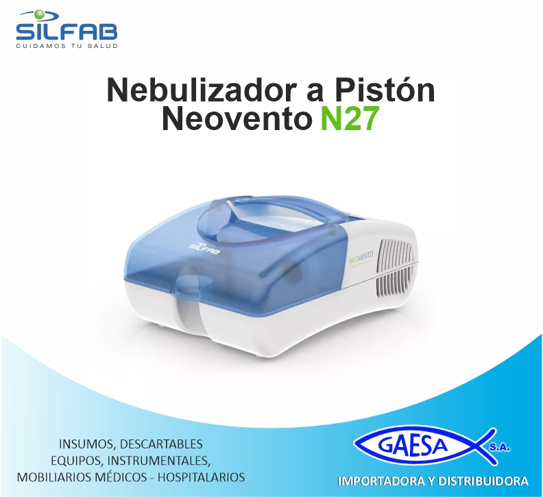 NEBULIZADOR A PISTON MOD N27-A SILFAB