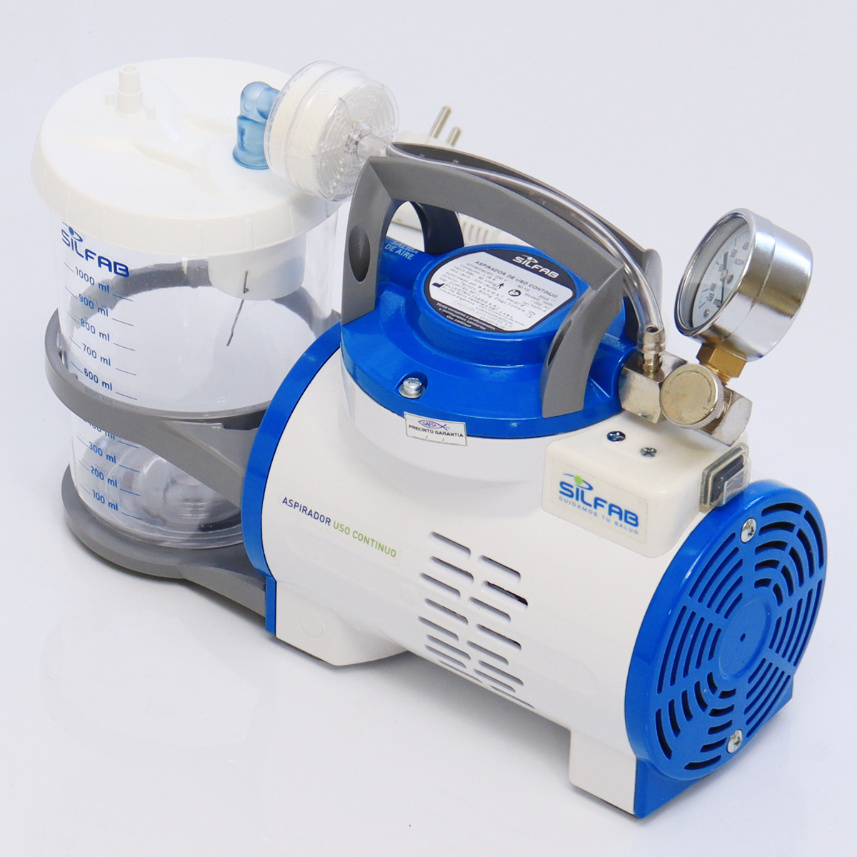 ASPIRADOR DE SECRECIONES USO CONTINUO 1.000 CC MOD N33V SILFAB - Imagen 3