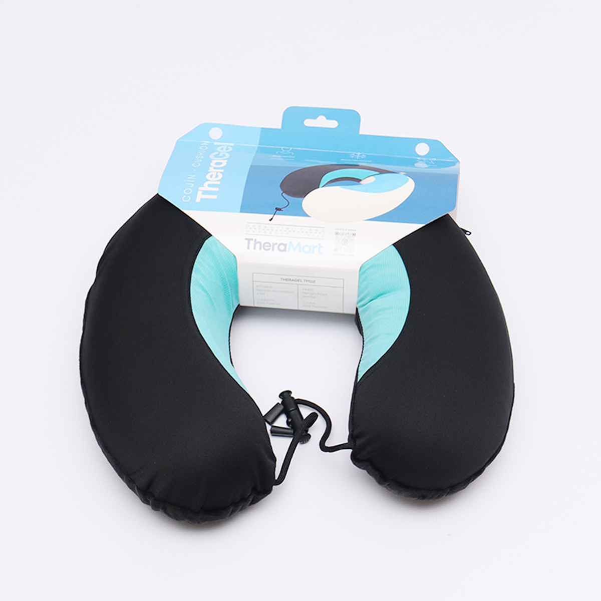 COJIN CERVICAL DE VIAJE MOD TM112 THERAGEL THERAMART - Imagen 2