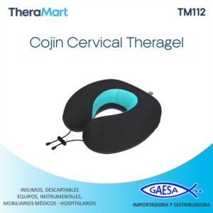 COJIN CERVICAL DE VIAJE MOD TM112 THERAGEL THERAMART