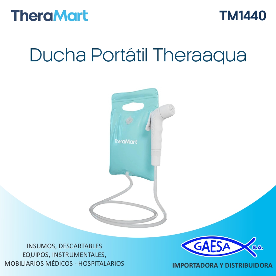 DUCHA PORTATIL MOD TM1440 THERAAQUA THERAMART