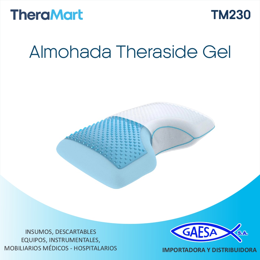 ALMOHADA ERGONOMICA MOD TM230 THERASIDE THERAMART