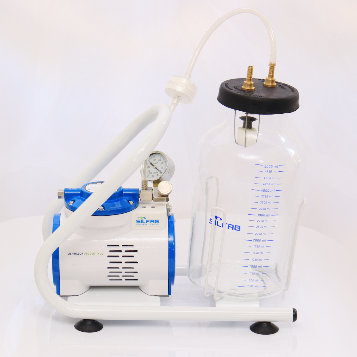 ASPIRADOR DE SECRECIONES 5.000 CC MOD N38V SILFAB - Imagen 3