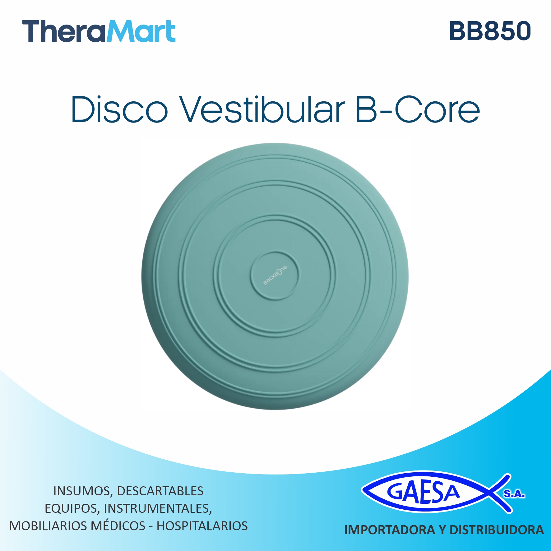 DISCO VESTIBULAR MOD BB850 B-CORE THERAMART