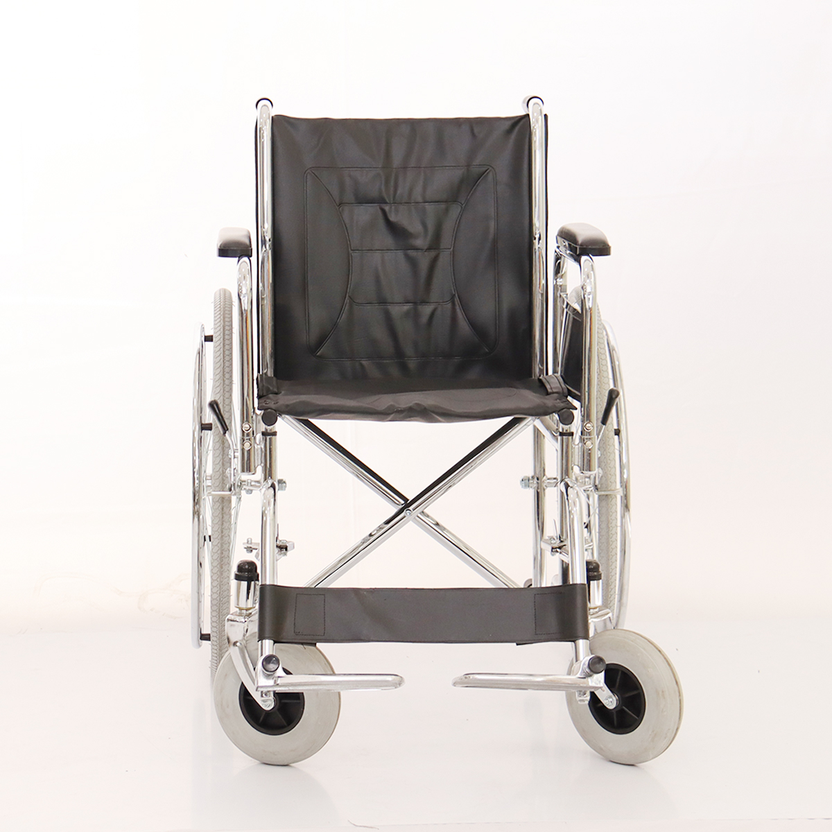 SILLA DE RUEDAS CROMADA MOD FS809 FOSHAN - Imagen 3