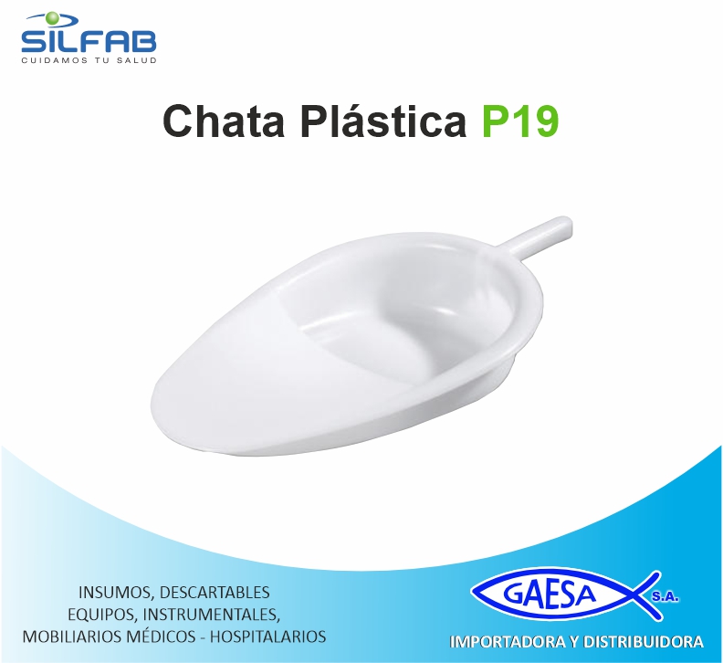 CHATA PLASTICA C/ MANGO MOD P19 SILFAB