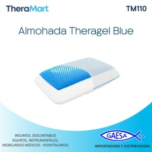 ALMOHADA CON CAPAS DE GEL MOD TM110 THERAGEL BLUE THERAMART