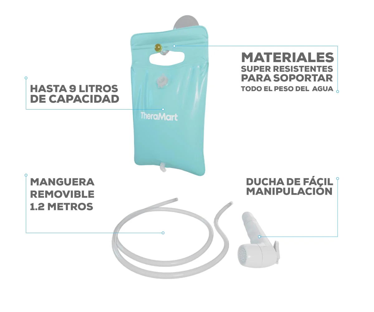 DUCHA PORTATIL MOD TM1440 THERAAQUA THERAMART - Imagen 5