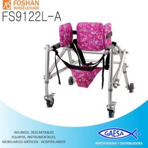 ANDADOR CON RUEDAS PEDIATRICO MOD FS9122L-A FOSHAN