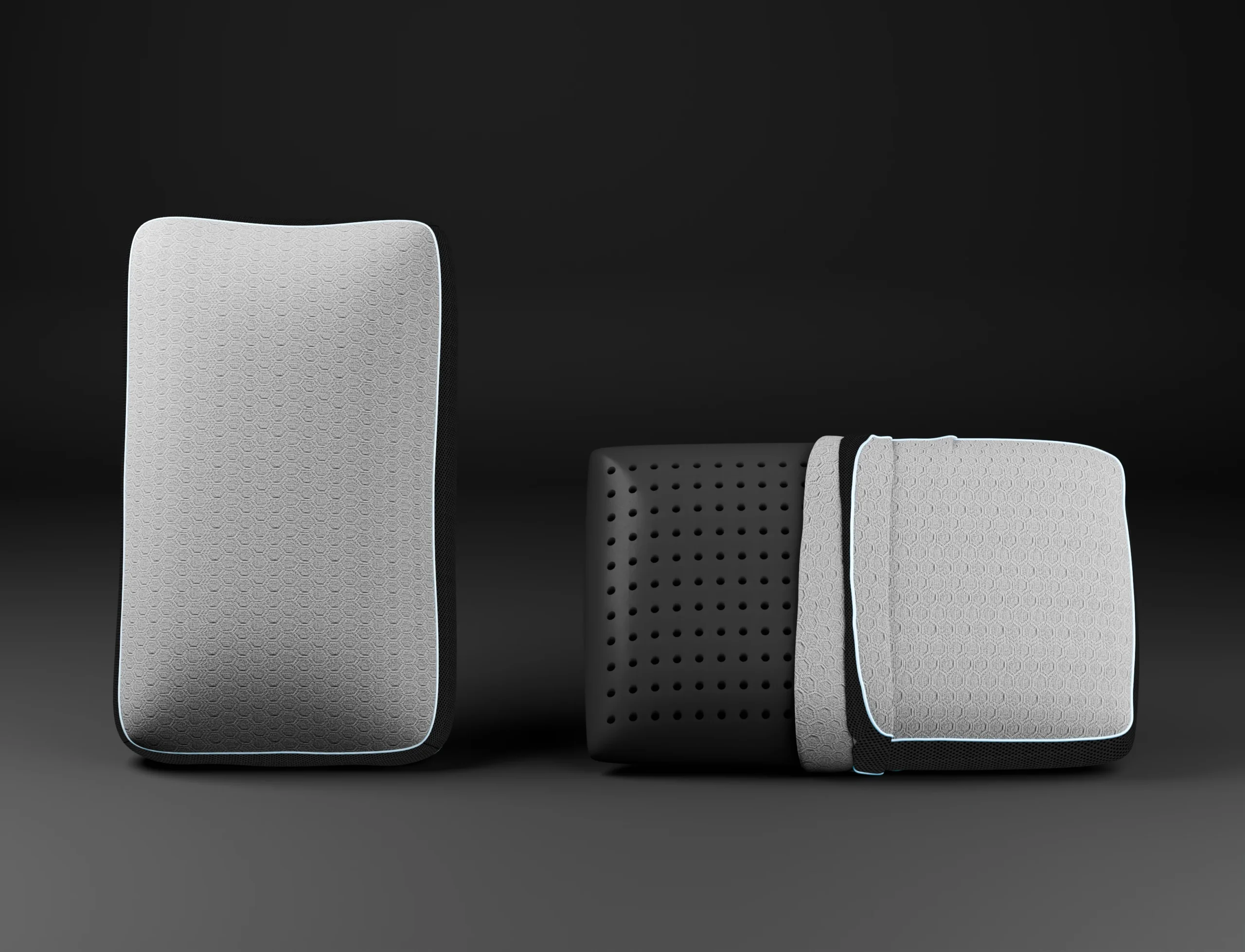 ALMOHADA THERANIGHT CARBON TM140 THERAMART - Imagen 2