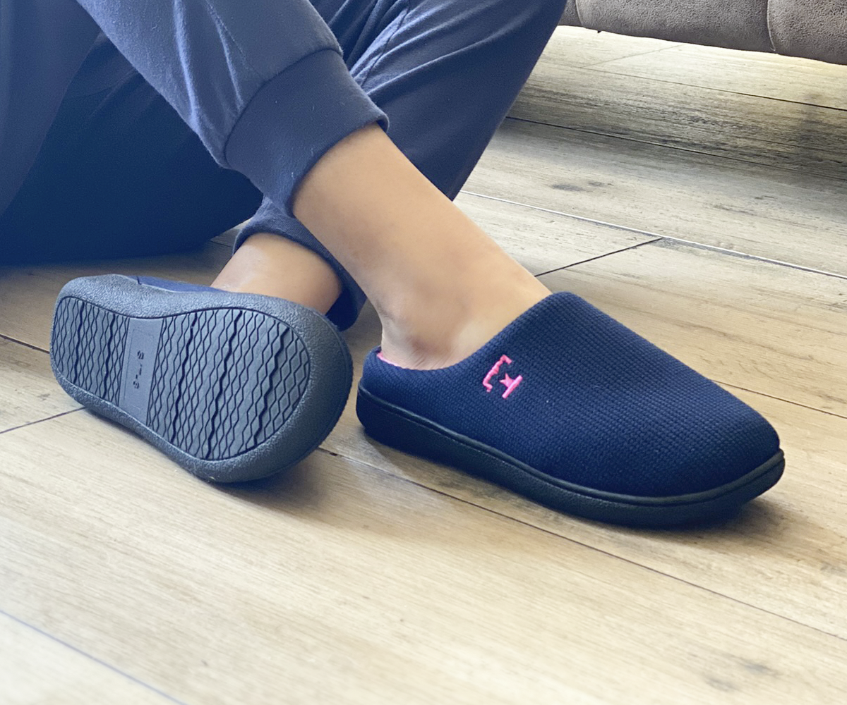 PANTUFLA VISCOELASTICA MOD TM1103-S THERAFLY THERAMART - ROSA - PEQUEÑO - Imagen 4