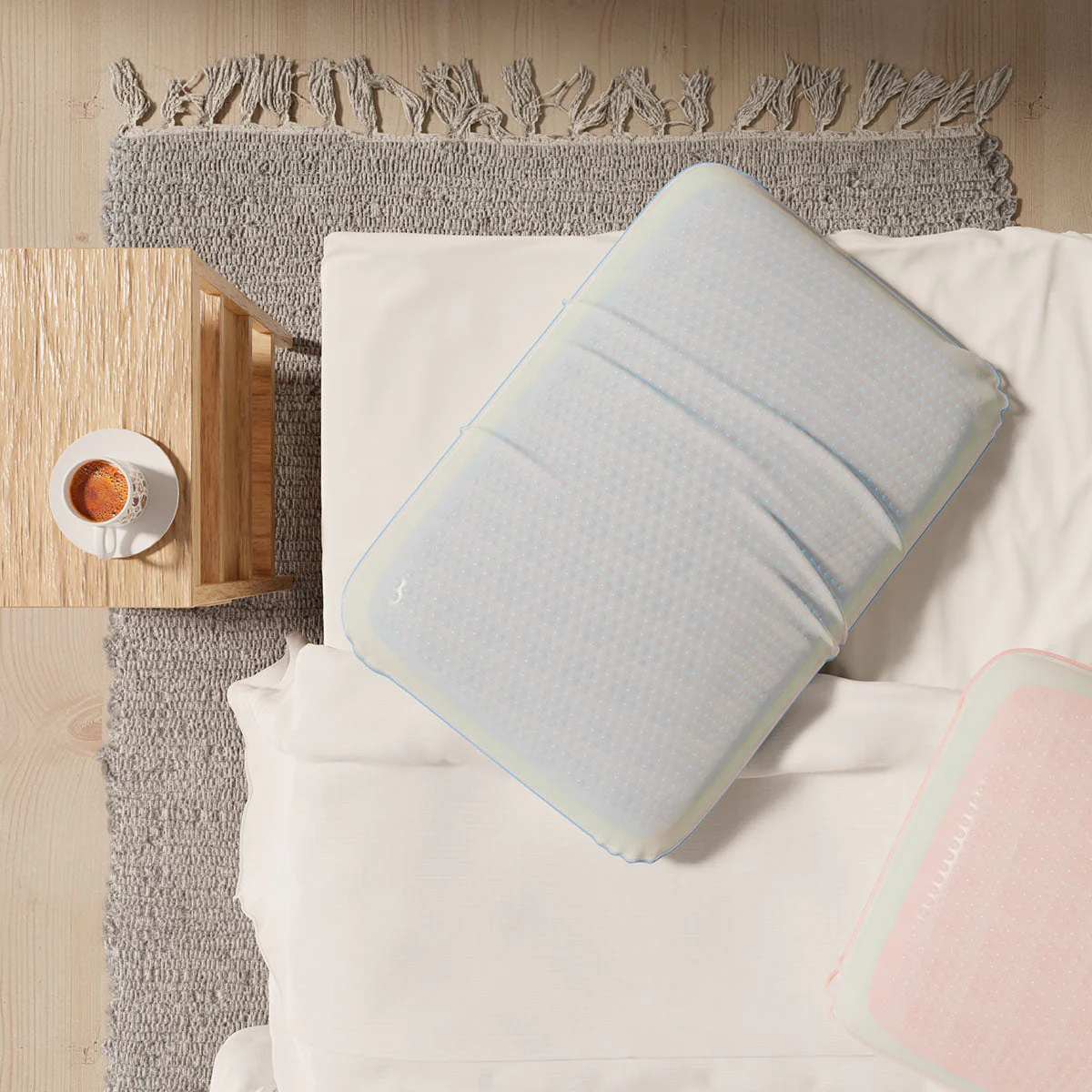 ALMOHADA CON CAPAS DE GEL MOD TM110 THERAGEL BLUE THERAMART - Imagen 5