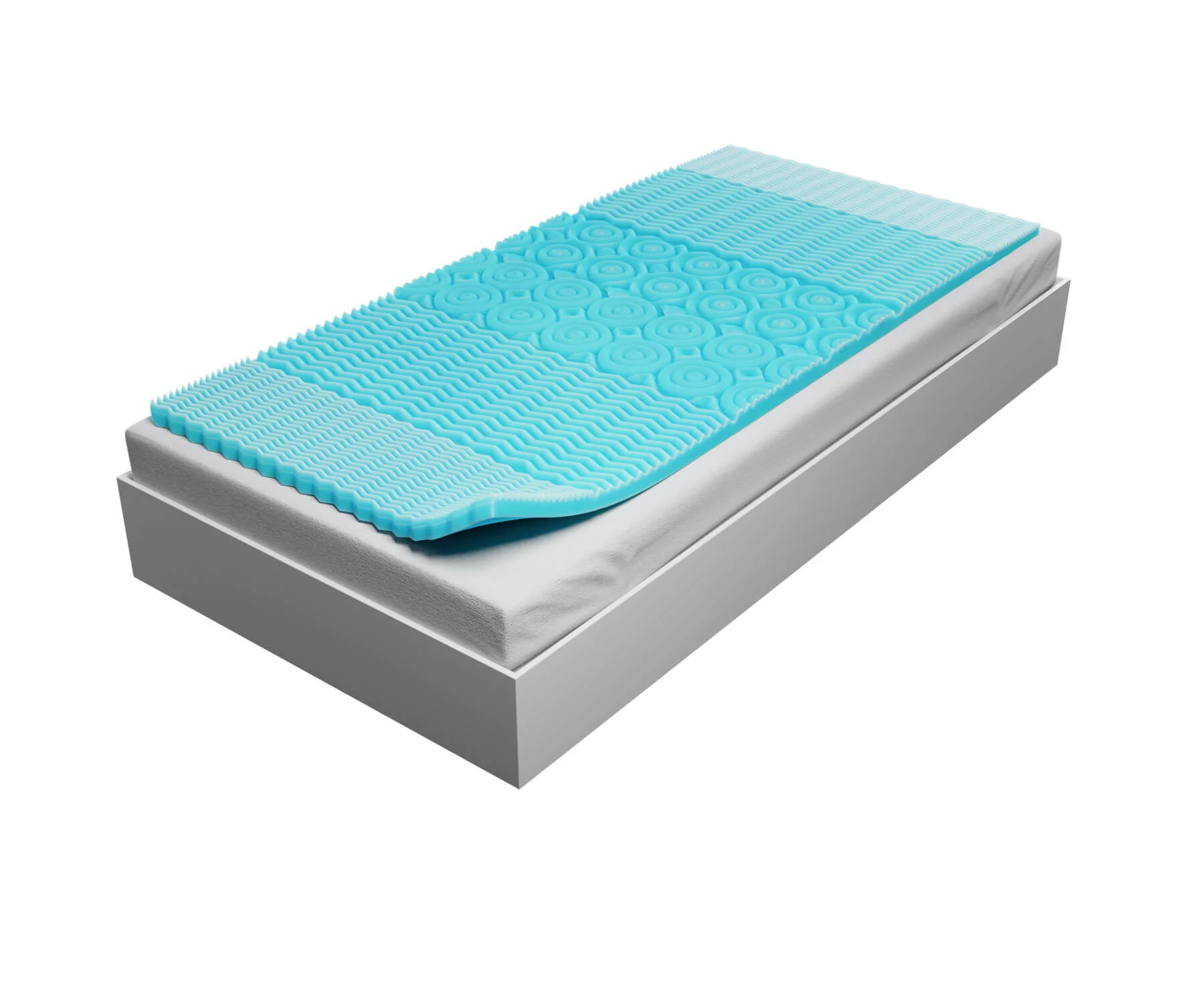 TOPPER PARA COLCHON ANTIESCARAS MOD TM430-Q THERASENSE THERAMART - QUEEN - Imagen 4