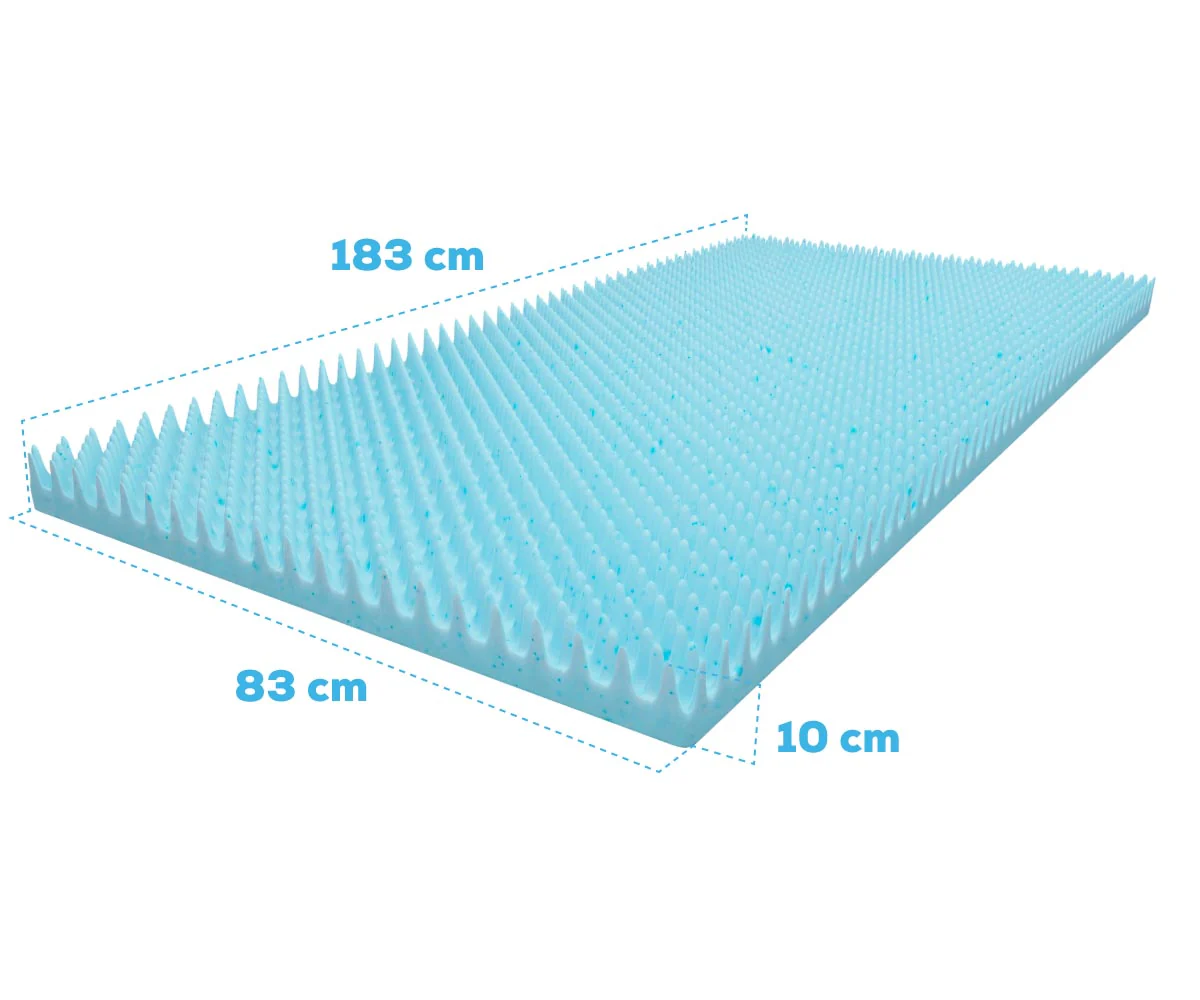 TOPPER PARA COLCHON ANTIESCARAS MOD TM436 THERAWAVE GEL THERAMART - Imagen 4