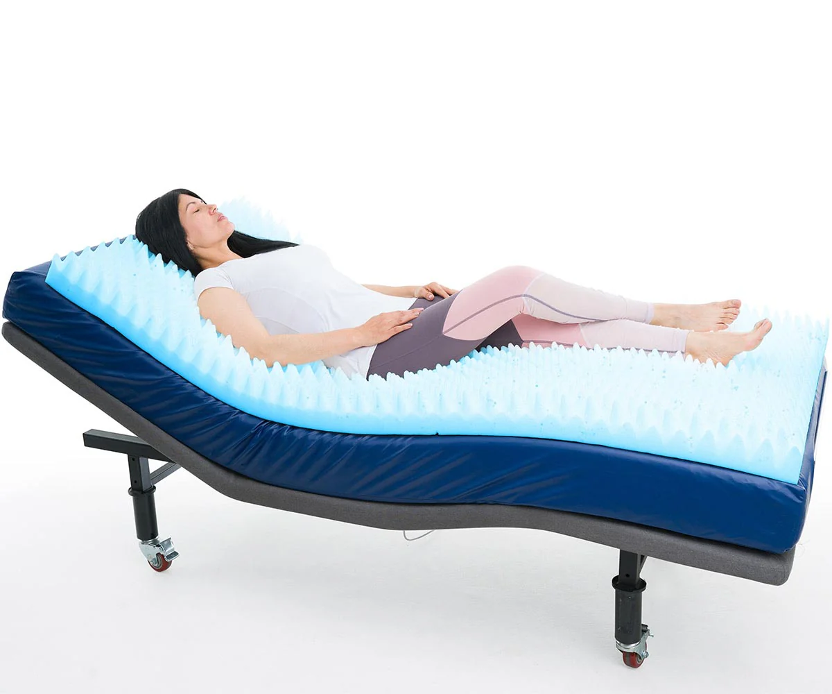 TOPPER PARA COLCHON ANTIESCARAS MOD TM436 THERAWAVE GEL THERAMART - Imagen 3