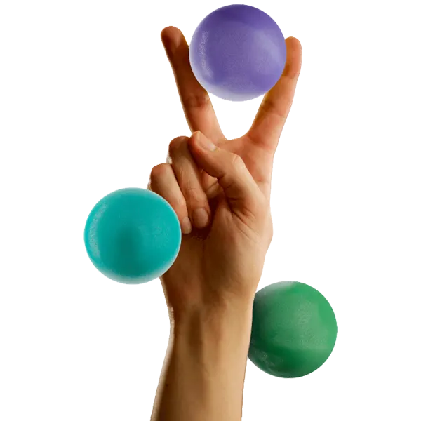 PELOTA TERAPEUTICA DE GEL MOD BB870-H THERAMART - Imagen 2