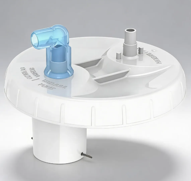 TAPA DE ASPIRADOR DE 1 LITRO CON TRAMPA DE AGUA - CO143